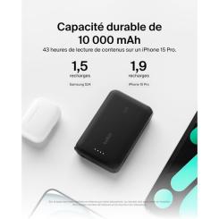 Батарея универсальная Belkin 10000mAh, 20W, USB-C, Black Фото 7