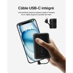 Батарея универсальная Belkin 10000mAh, 20W, USB-C, Black Фото 8