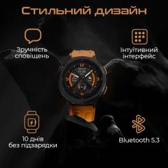 Смарт-часы HiFuture mix 3 orange Фото 5
