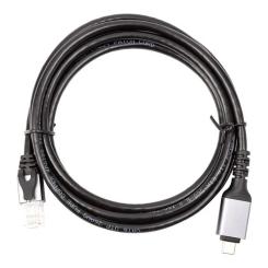 Дата кабель PowerPlant USB-C to RJ45 Ethernet 2.0m Фото