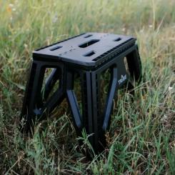 Стул складной Tribe Camp Chair Low пластиковий Black Фото 11