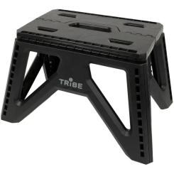 Стул складной Tribe Camp Chair Low пластиковий Black Фото