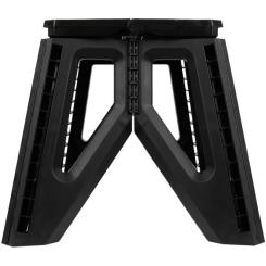 Стул складной Tribe Camp Chair Low пластиковий Black Фото 3