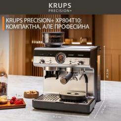 Рожковая кофеварка эспрессо Krups XP804T10 Фото 1