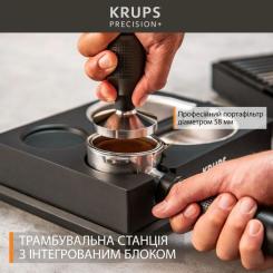 Рожковая кофеварка эспрессо Krups XP804T10 Фото 6