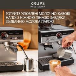 Рожковая кофеварка эспрессо Krups XP804T10 Фото 7
