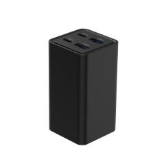 Зарядное устройство Gembird 2xUSB-C PD65W + 2xUSB QC3.0 30W black Фото 2