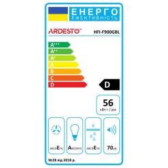 Вытяжка кухонная Ardesto HFI-F900GBL Фото 10