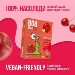 Мармелад Bob Snail Яблоко-вишня 90 г Фото 1