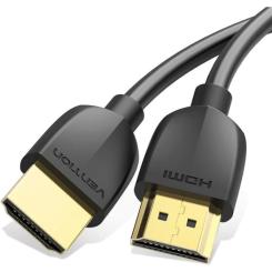 Кабель мультимедийный Vention HDMI M to HDMI M 1.5m 4K60Hz black Фото