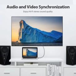 Кабель мультимедийный Vention HDMI M to HDMI M 1.5m 4K60Hz black Фото 5