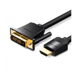 Кабель мультимедийный Vention HDMI M to DVI M 1.0m 4K60Hz black Фото