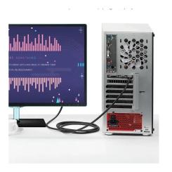 Кабель мультимедийный Vention HDMI M to DVI M 1.0m 4K60Hz black Фото 3