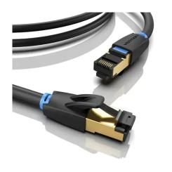 Патч-корд Vention 10м, S/FTP cat 8 RJ-45 black Фото 1