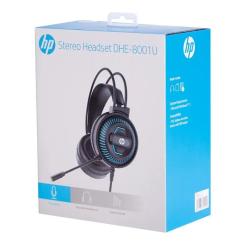 Наушники HP DHE-8001U LED USB Black Фото 5