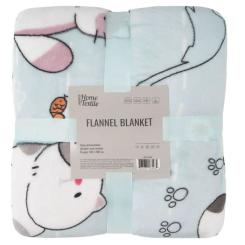 Плед Ardesto Flannel 100% поліестер, милі котики 160х200 см Фото
