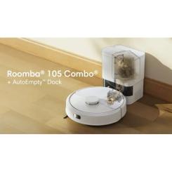 Пылесос iRobot Roomba Combo 105 (White) Фото 6
