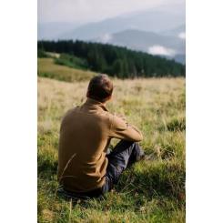 Кофта Tribe Fleece Jacket Full Zip T-KJ-0011-sand, 48 Фото 3