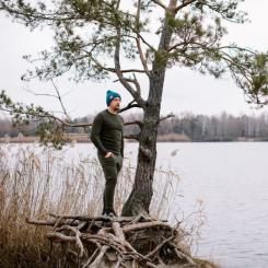 Комплект термобелья Tribe Microfleece оливковий S Фото 10