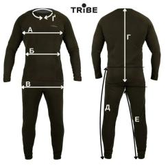 Комплект термобелья Tribe Microfleece оливковий S Фото 7