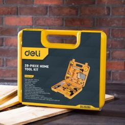 Набор инструментов Deli 28 шт. Фото 4
