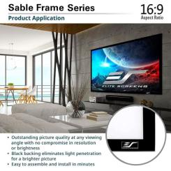 Проекционный экран Elite Screens ER150WH1 Фото 2
