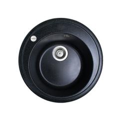 Мойка кухонная Adamant Sun чорний Фото