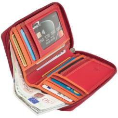 Кошелек Visconti RB98 Aruba Red Multi Фото 5