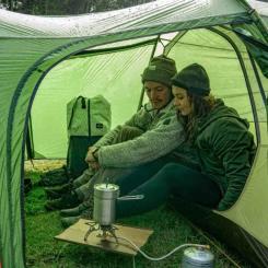 Палатка Naturehike тримісний Opalus, UL, NH17L001-L, світло-зелений Фото 4