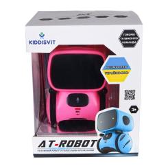 Интерактивная игрушка AT-Robot робот з голосовим керуванням рожевий, український Фото 9