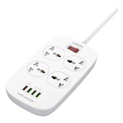 Сетевой фильтр питания LDNIO SC4407Q 4роз. 4USB 2м Фото