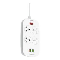 Сетевой фильтр питания LDNIO SC4407Q 4роз. 4USB 2м Фото 2