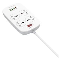 Сетевой фильтр питания LDNIO SC4407Q 4роз. 4USB 2м Фото 3