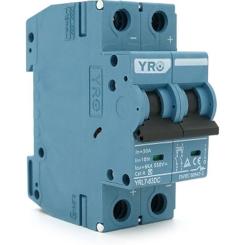 Автоматический выключатель YRO YRL7-63DC/550 2P 50A Фото