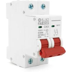 Автоматический выключатель ZUOYI Z7-63Z 2P C63 DC500V Фото