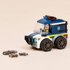 Конструктор LEGO City Автівки — Поліцейська вантажівка Фото 9