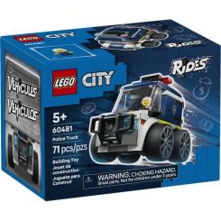 Конструктор LEGO City Автівки — Поліцейська вантажівка Фото