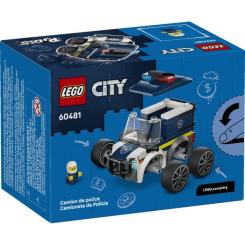 Конструктор LEGO City Автівки — Поліцейська вантажівка Фото 5