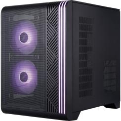 Корпус для ПК 1stPlayer VT5-BK-3F7 Black Фото 2