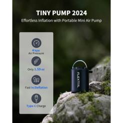 Насос для надувной мебели Flextail Tiny Pump, чорний Фото 2