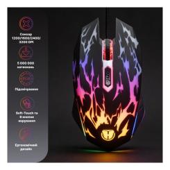 Мышка Hölmer M-01GS USB Black Фото 1