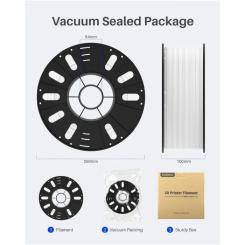 Пластик для 3D-принтера ELEGOO PETG 4x3кг, 1.75мм, black Фото 3