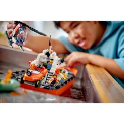 Конструктор LEGO City Рятувальний катер і гелікоптер берегової охор Фото 9
