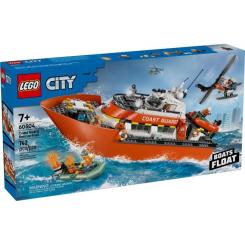 Конструктор LEGO City Рятувальний катер і гелікоптер берегової охор Фото