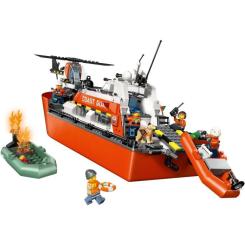 Конструктор LEGO City Рятувальний катер і гелікоптер берегової охор Фото 2