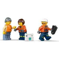 Конструктор LEGO City Рятувальний катер і гелікоптер берегової охор Фото 4