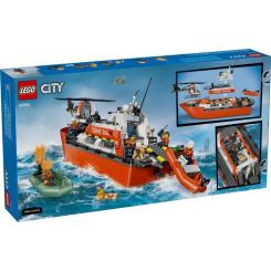 Конструктор LEGO City Рятувальний катер і гелікоптер берегової охор Фото 6
