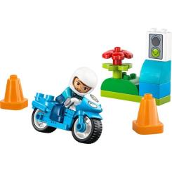 Конструктор LEGO DUPLO Town Синий полицейский мотоцикл Фото 1