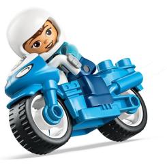 Конструктор LEGO DUPLO Town Синий полицейский мотоцикл Фото 3