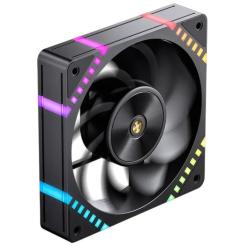 Кулер для корпуса JONSBO HF2-120BR ARGB Black Фото 2